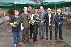 vlnr:Julia Plöger,Fritz Tepel,H. Buchholz,Monika Bendrath,Axel Schäfer, G. Schuh, S. Ritzkowski, Es fehlt: Gudrun Tepel
